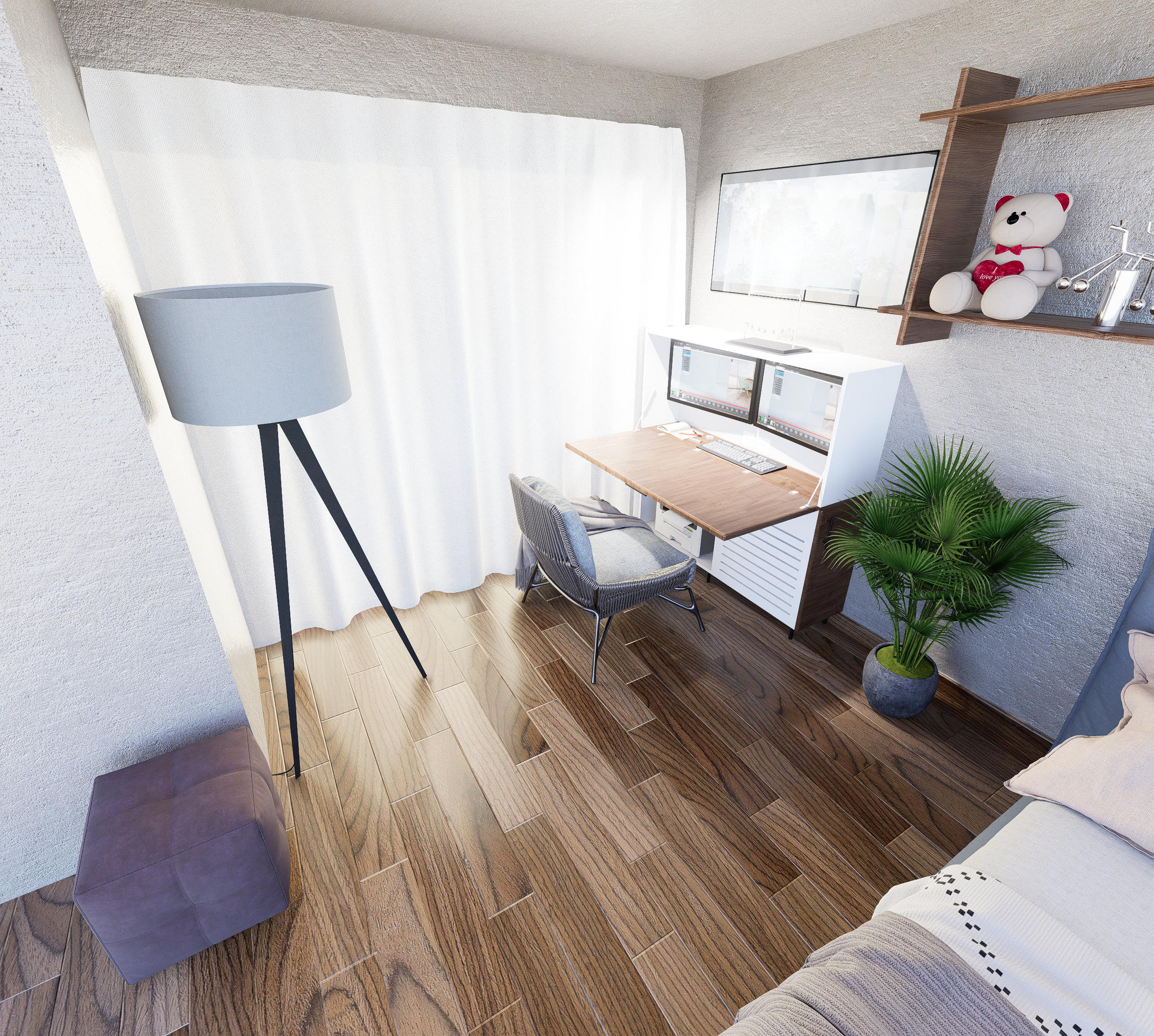 Design d’intérieur en Corse – aménagement intérieur sur mesure